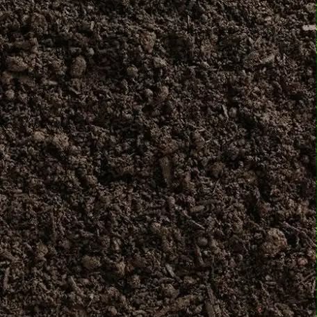 Screened topsoil